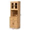 Baxton Studio Laurana ModernOak Brown Finished Wood Kitchen Cabinet and Hutch 193-12004-ZORO - alternate 7